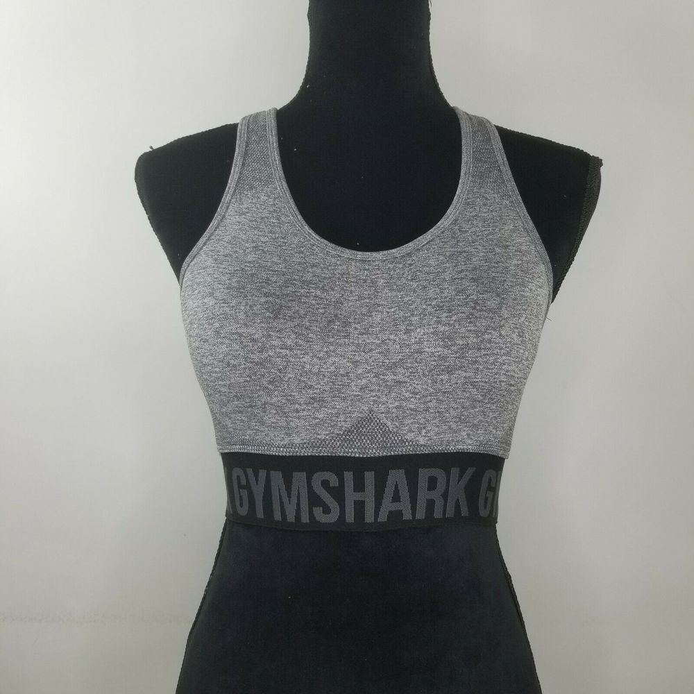 Gymshark Flex Sports Bra Grey Size Small